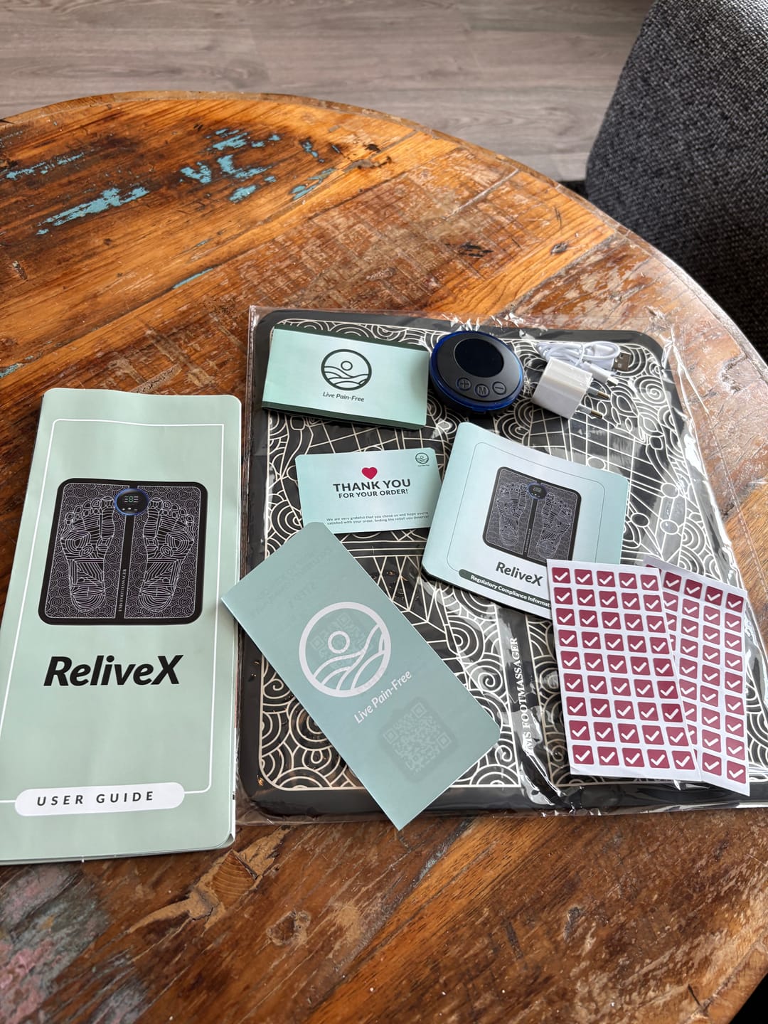 Customer photo review of ReliveX™ Voetmassager