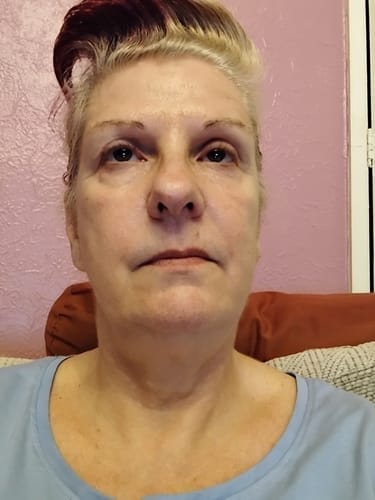 Customer photo review of Peptide Face & Neck Night Cream 50ml