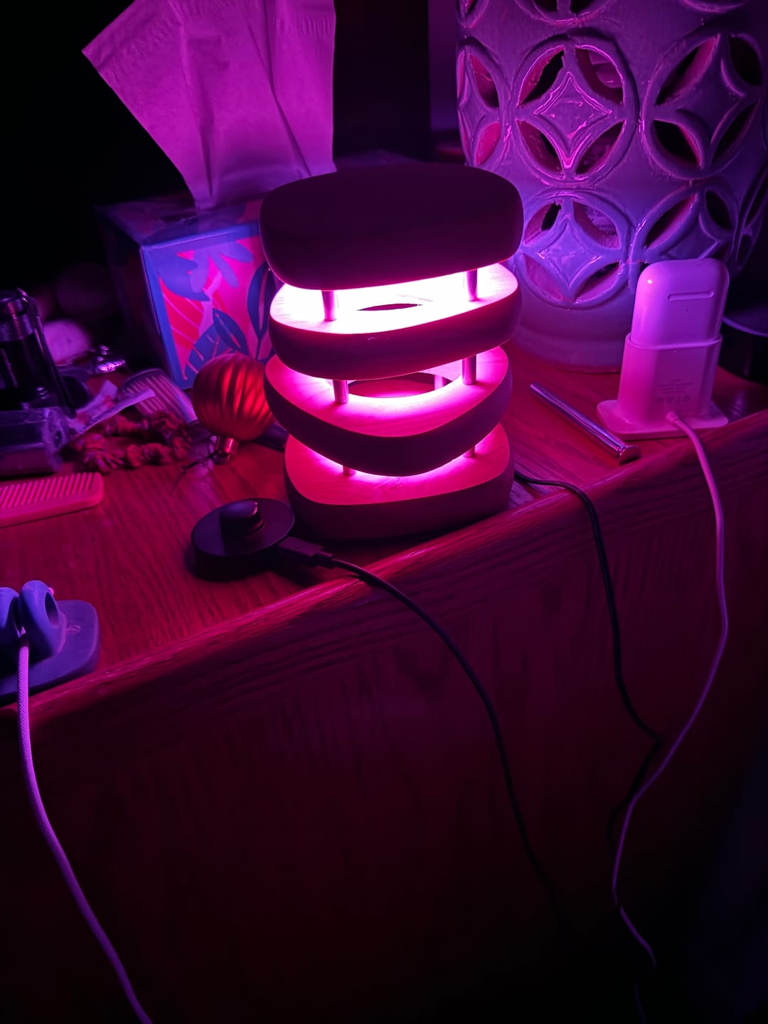 Customer photo review of Mid-Century Design Friendship Lamps