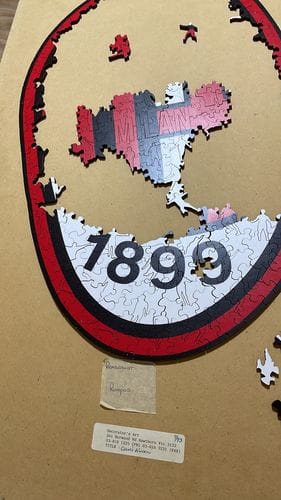Customer photo review of PSG FC® Logo - Holzpuzzle