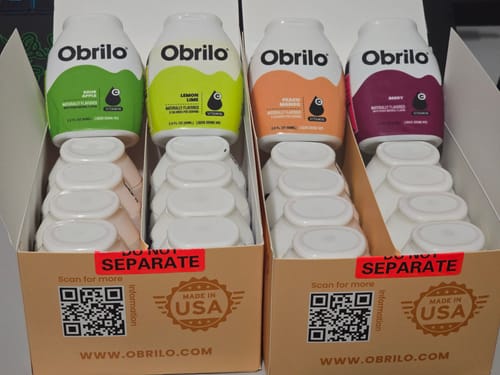 Customer photo review of Liquid Water Enhancer Variety Pack
