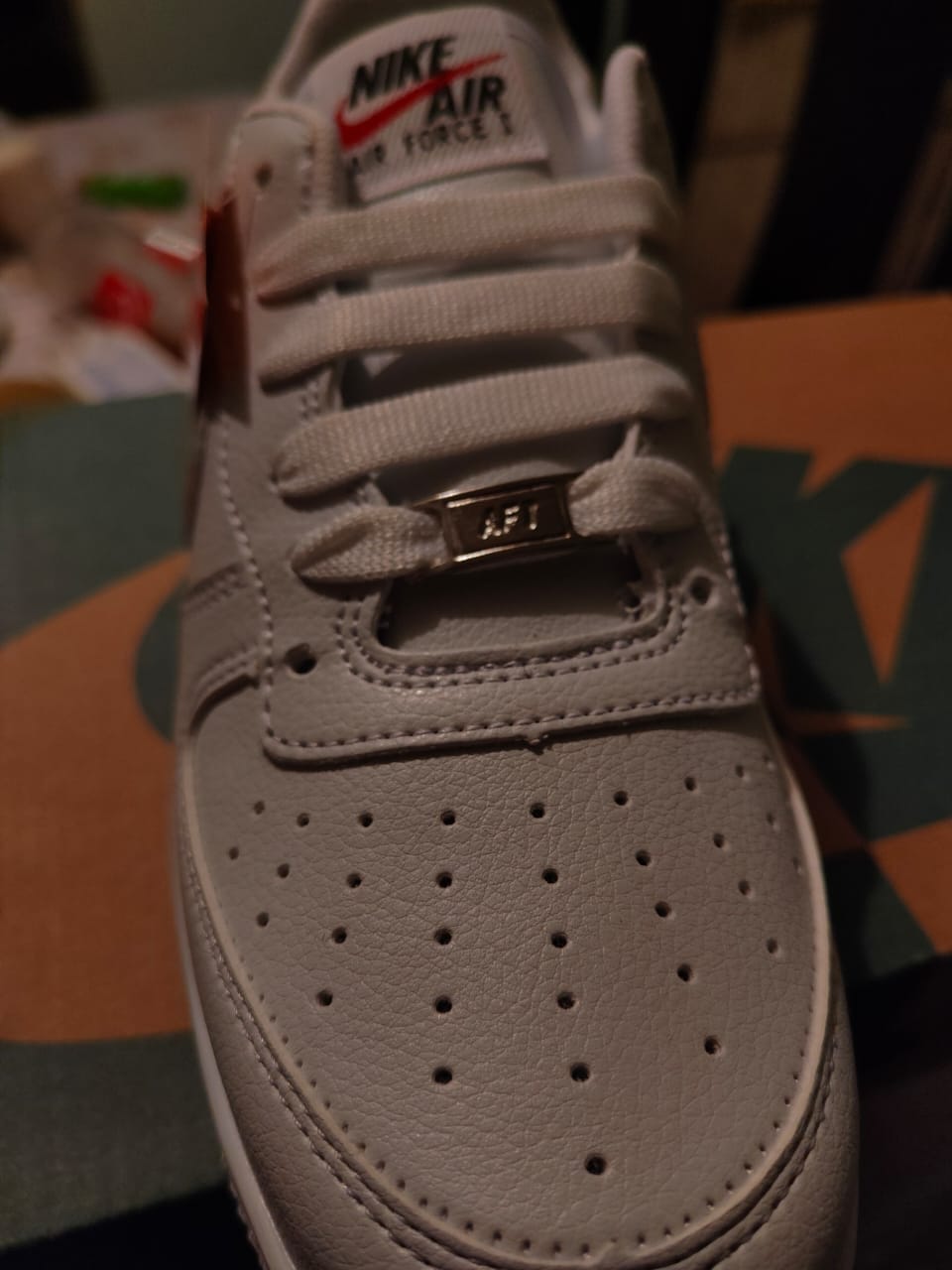 Customer photo review of Paq 6 Pares Tenis 270 Blanco Total 25/28.5