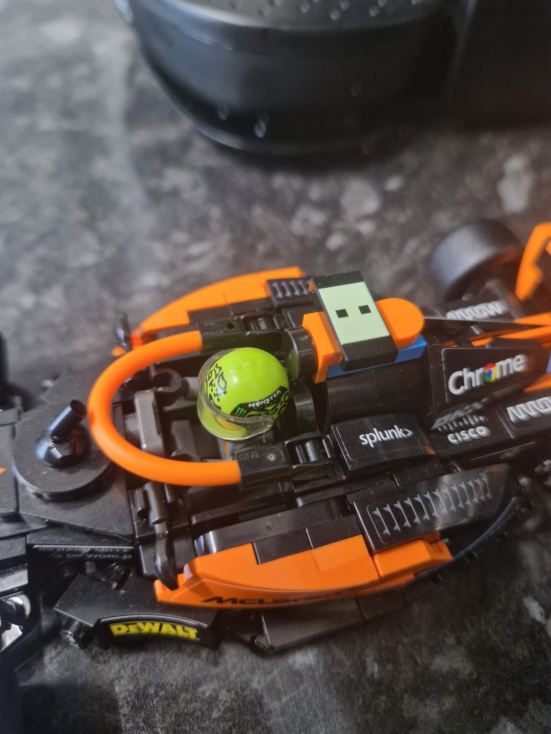 Customer photo review of Lando Norris 2024 Nano Helmet