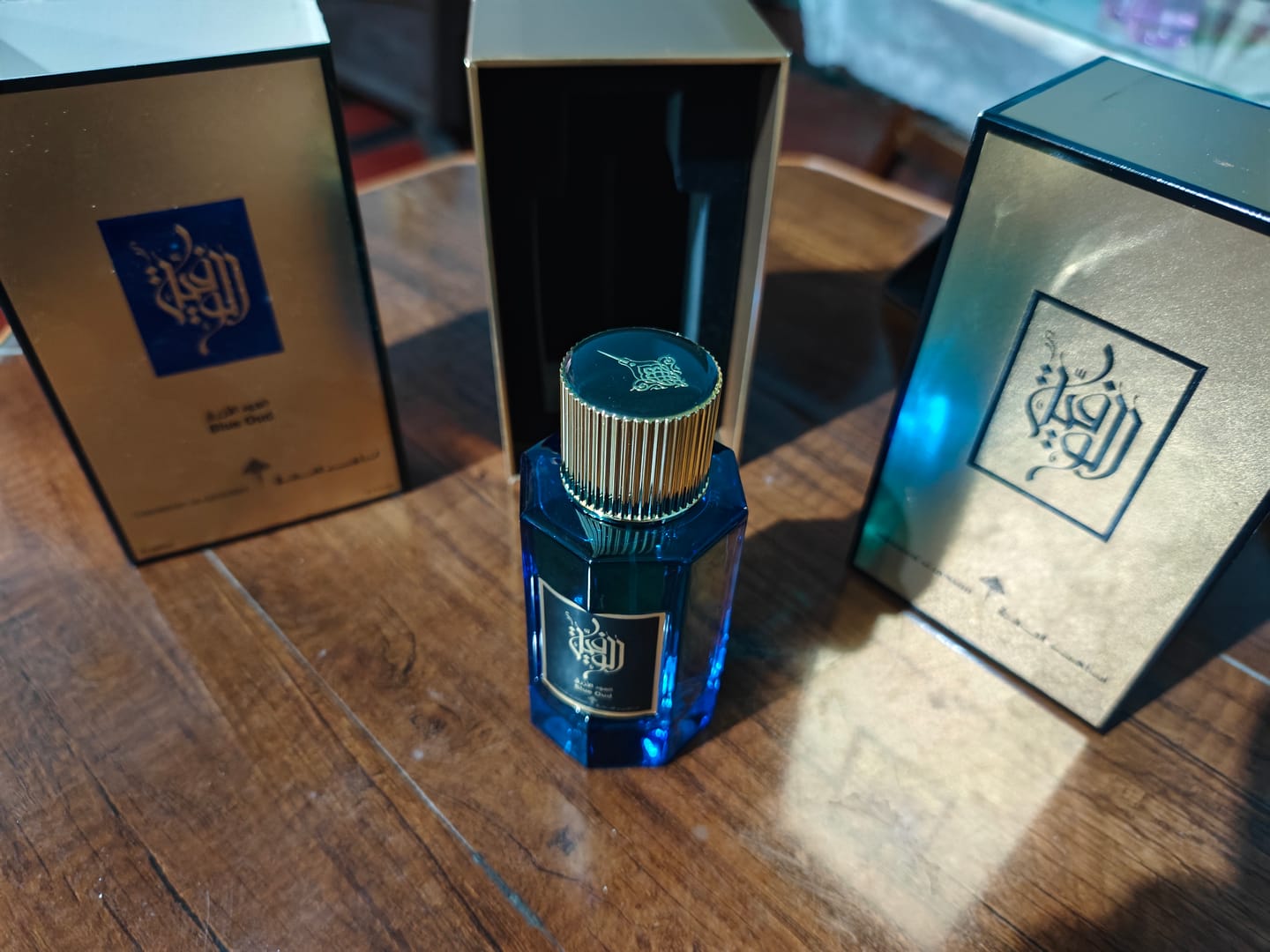 Customer photo review of Ibraheem Al Qurashi Blue Oud Eau De Parfum For Unisex