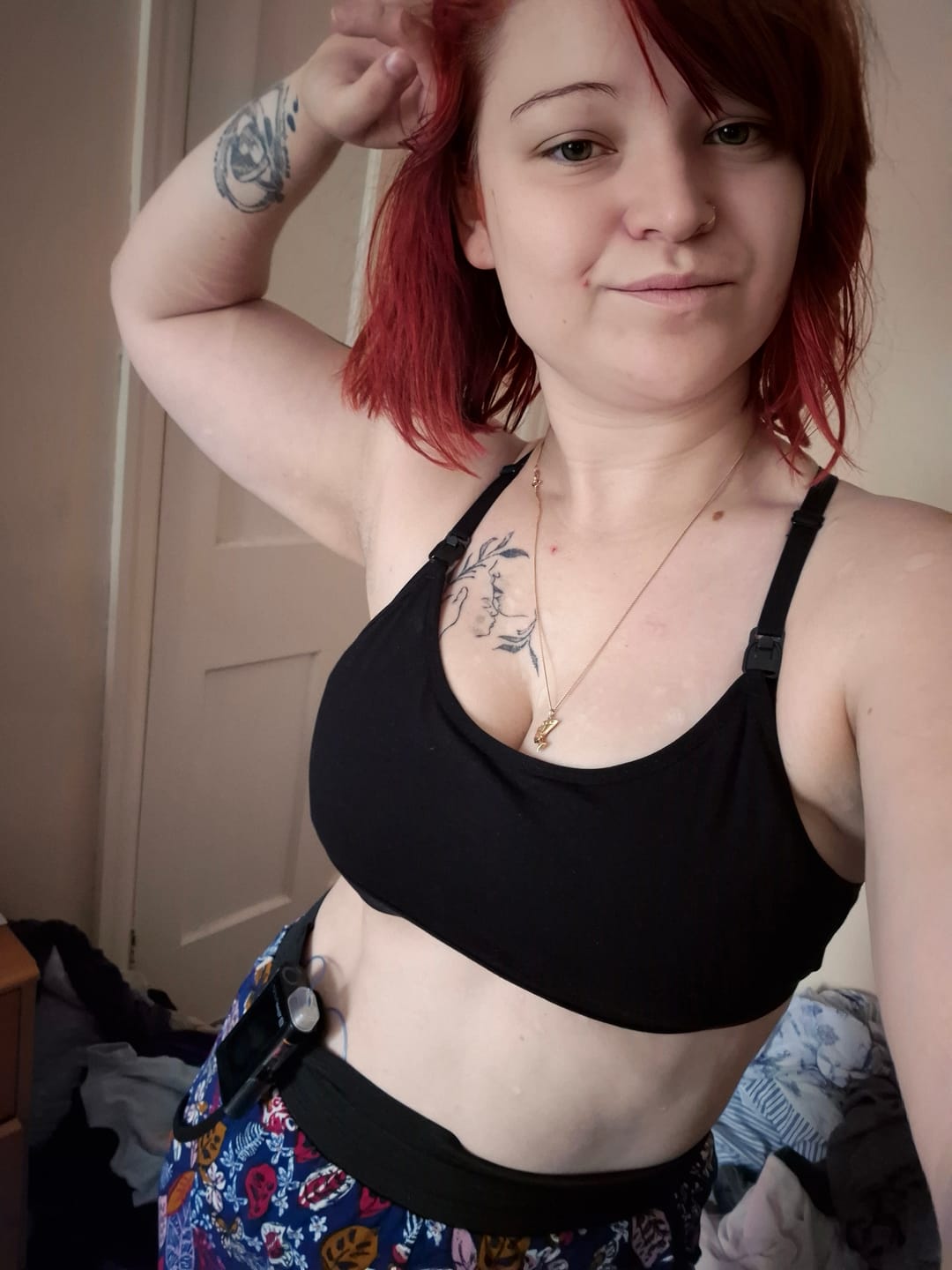 Customer photo review of FREEFLO LEAKPROOF NURSING BRA