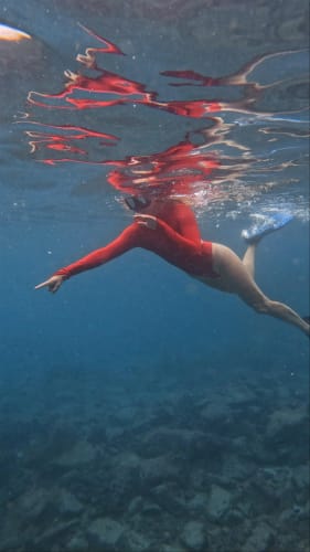 Customer photo review of Luna Long Sleeve Swimwear