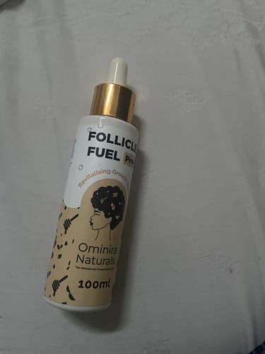 Customer photo review of Kink Kare – Hair Strengthening Oil