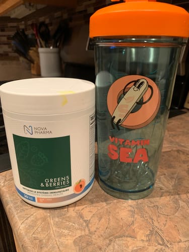 Customer photo review of Nova Pharma - Greens & Berries 420g