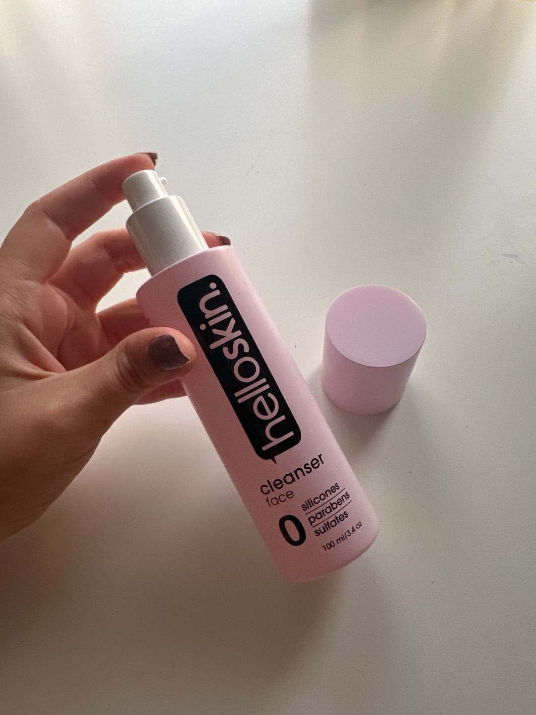 Customer photo review of Face Cleanser (100ml)