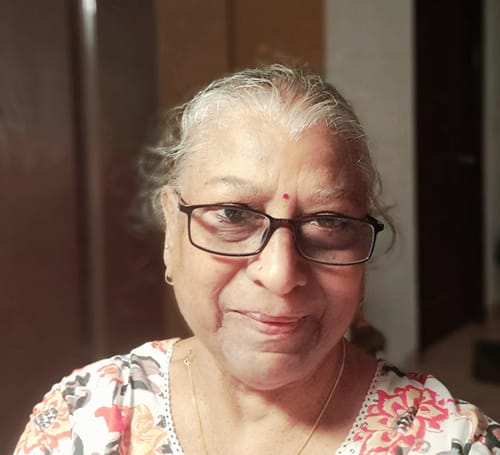 Customer photo review of Cream Floral Bird Cotton Kurta