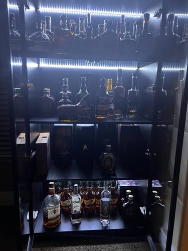 Customer photo review of Buffalo Trace Bourbon Whiskey Full Case Bundle (12 Bottles)