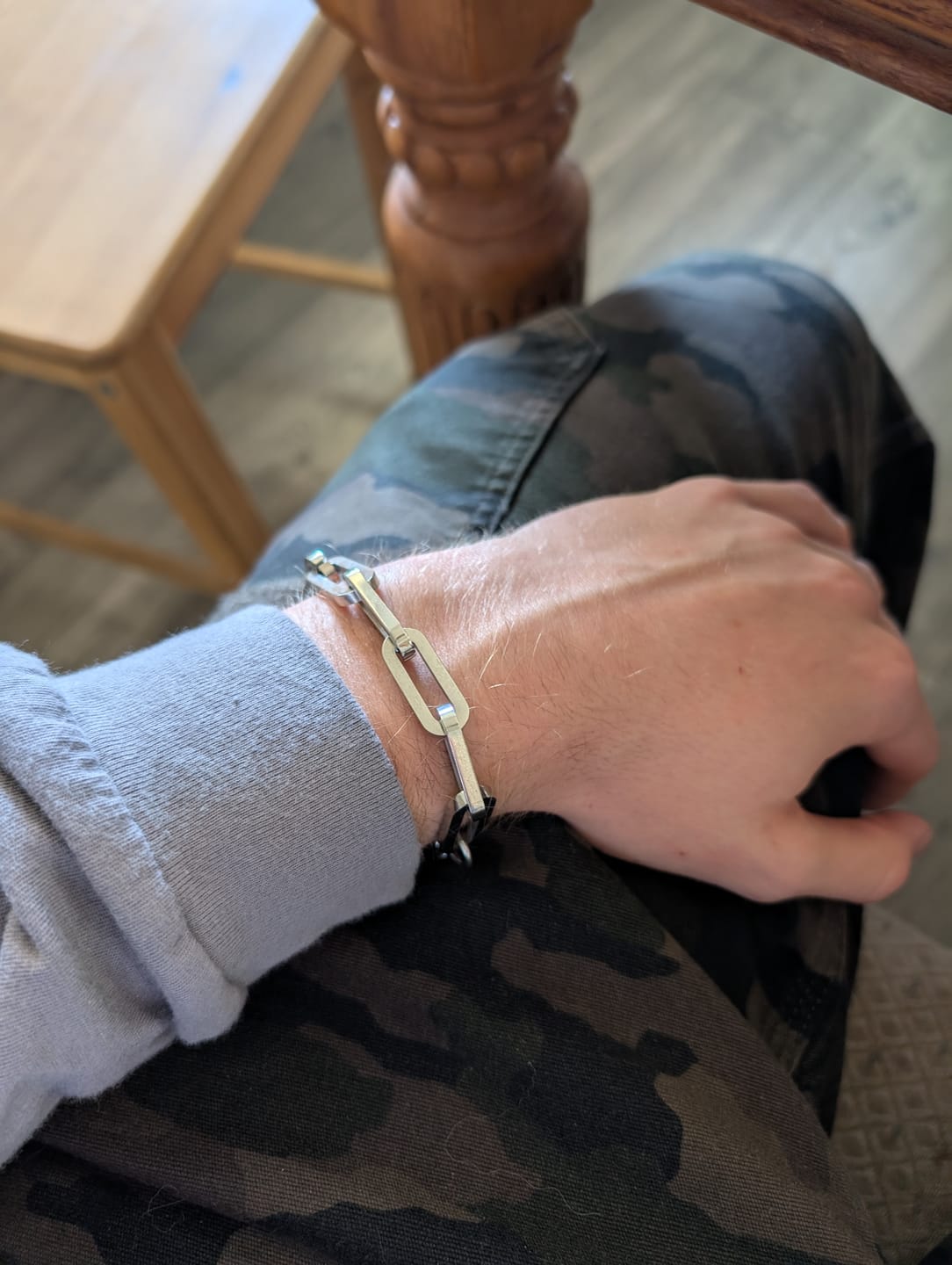 Customer photo review of LINK BRACELET