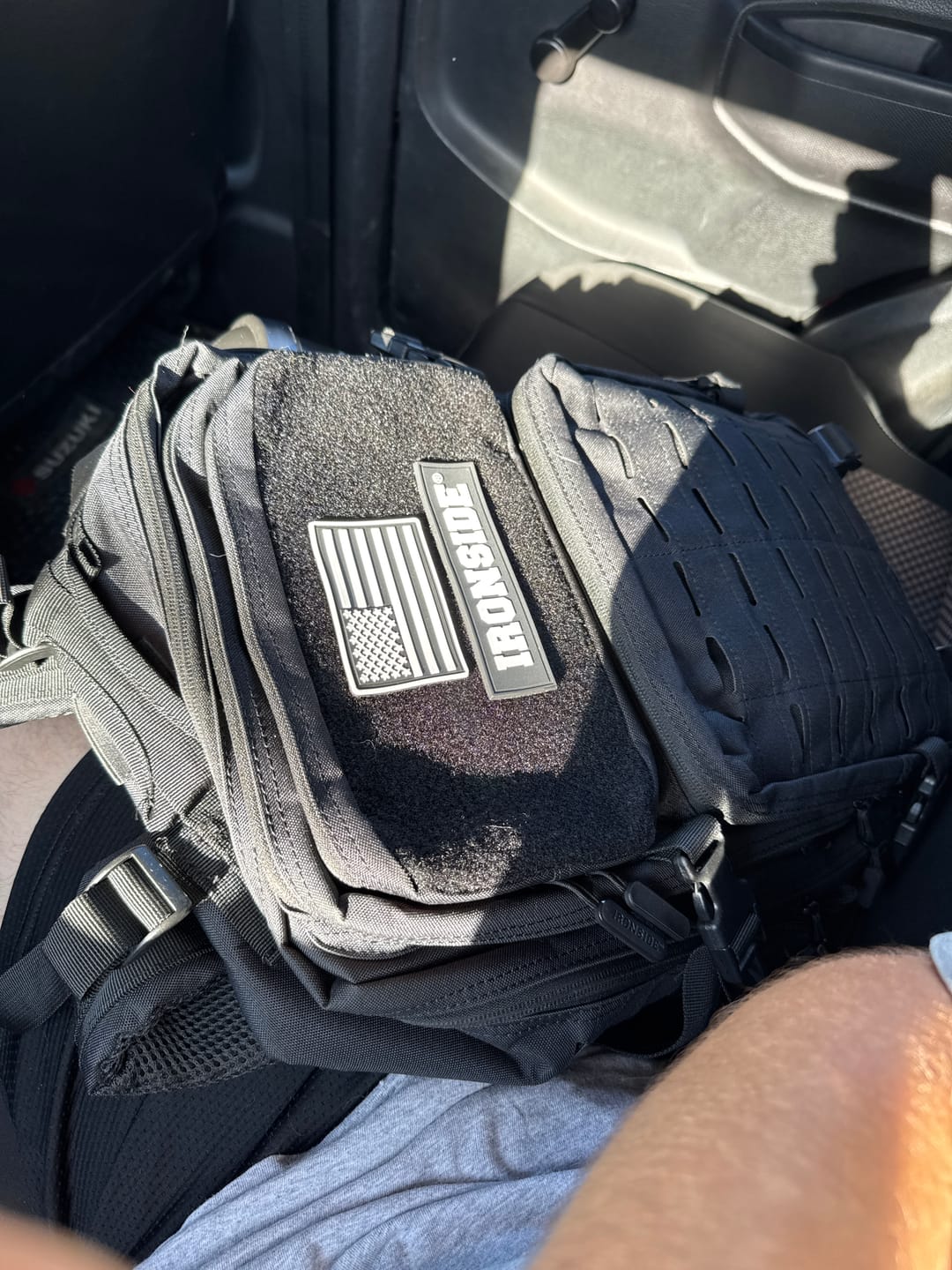 Customer photo review of Mochila IRONSIDE