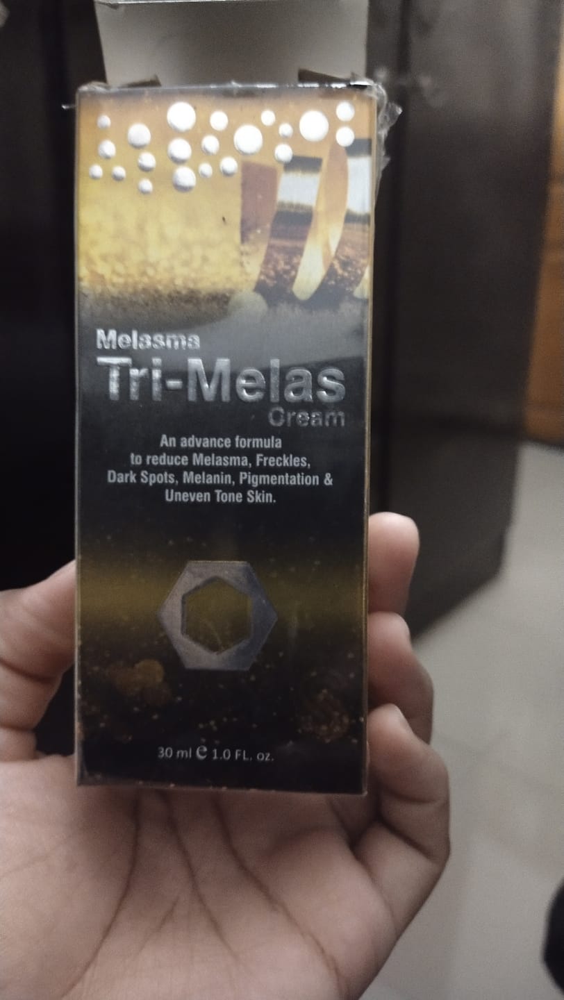 Customer photo review of Tri Melas Cream - 2 Pack
