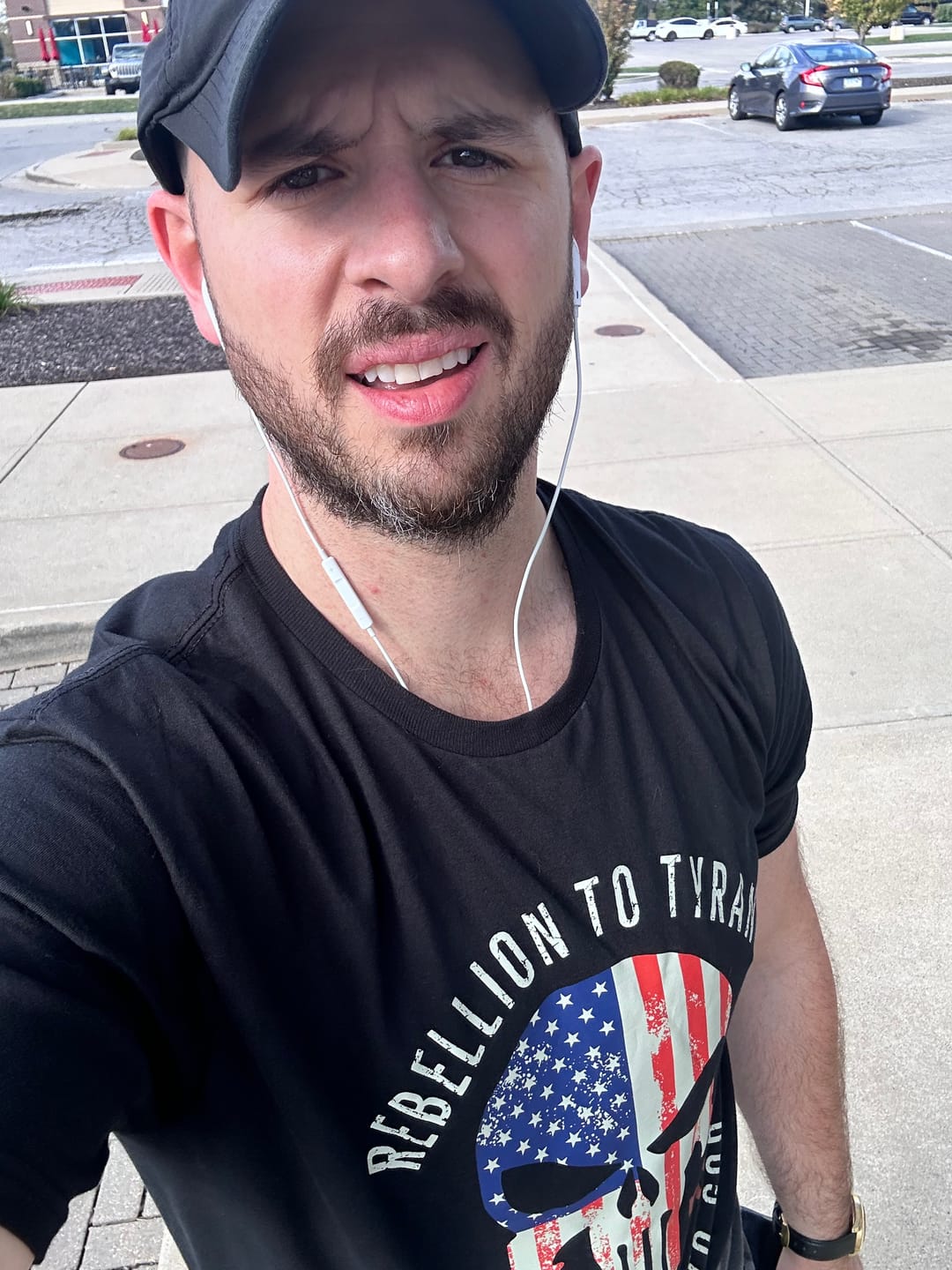 Customer photo review of Rebellion To Tyrants T-Shirt