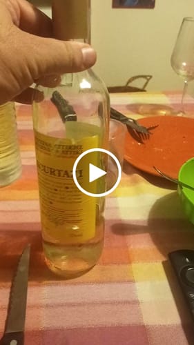 Customer video review of Retsina Wine Kourtaki - 750ml