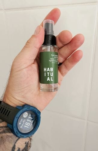 Customer photo review of Hyaluronic Acid Serum 30ml