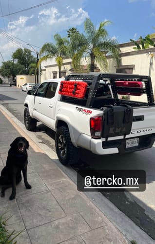 Customer photo review of Rack Overland para Toyota Tacoma, Hilux