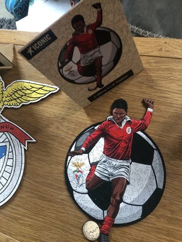 Customer photo review of Eusébio - Holzpuzzle
