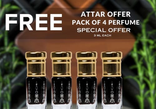 Customer photo review of 10. 10 Sale Offer - Pack Of 4 FREE Attars Pack