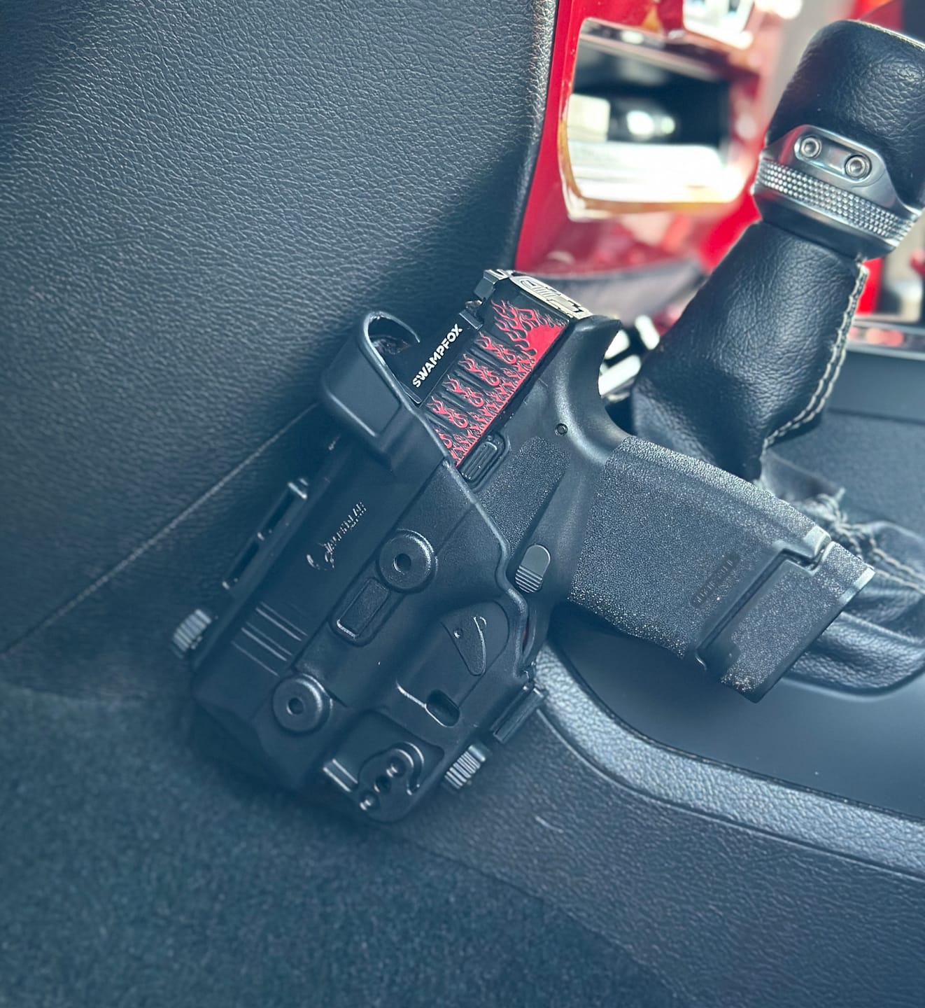 Customer photo review of JL/JLU UNIVERSAL ACCESSORY MOUNT