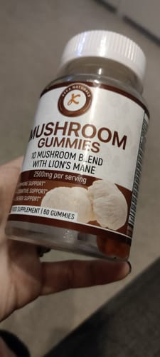 Customer photo review of Mushroom Gummies 2500mg