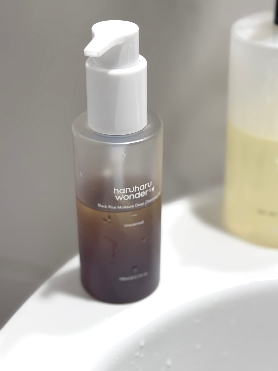 Customer photo review of BLACK RICE moisture deep cleansing oil 150ml
