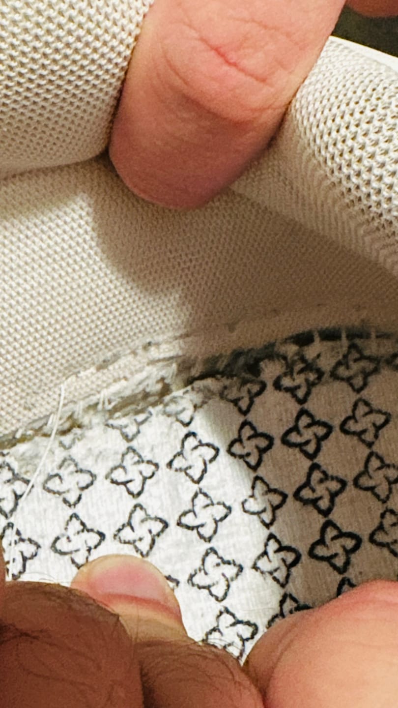 Customer photo review of Double Tongue Sneakers