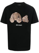 Customer photo review of T-shirt PALM ANGELS stampa Bear leopardato nera