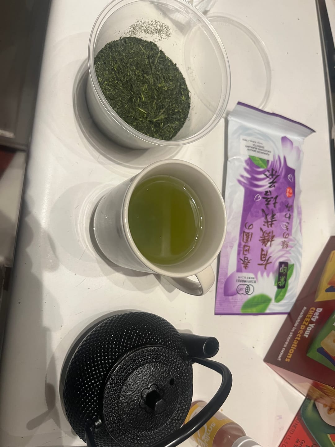 Customer photo review of Fukamushi Sencha Kagoshima Murasaki