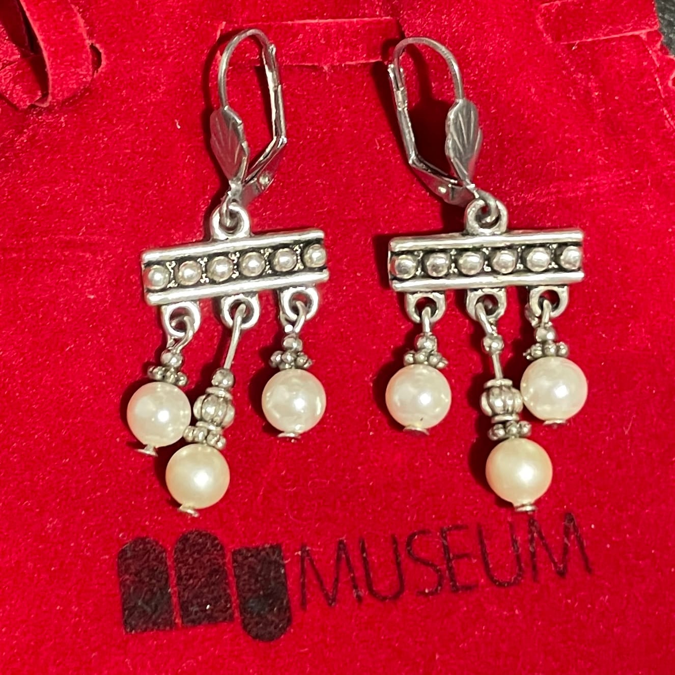 Customer photo review of Crotalia Orecchini di Pompei a tre pendenti