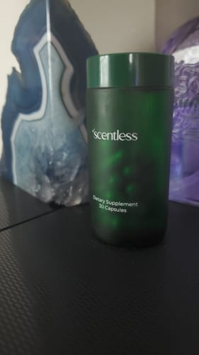 Customer photo review of Scentless Deodorant Supplement