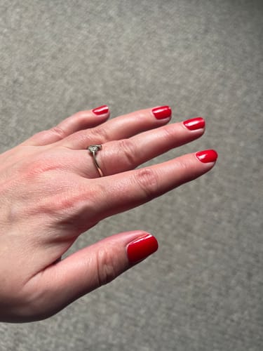 Customer photo review of Almond Cuticle Oil