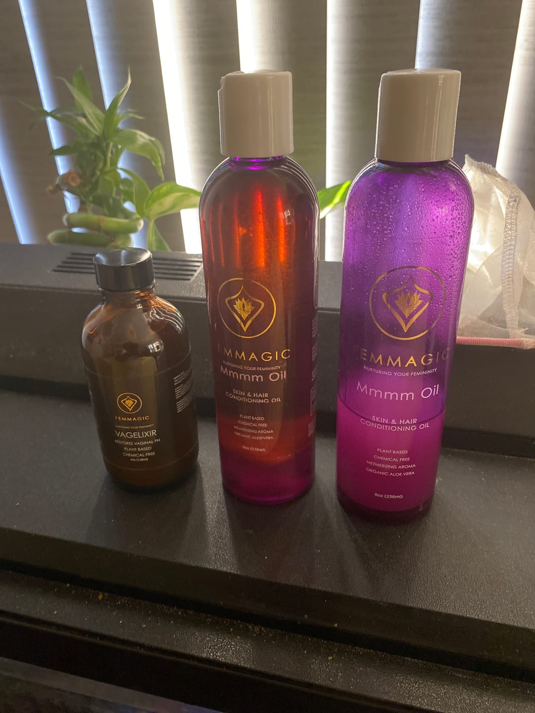Customer photo review of Mmmm Oil (8 Oz)
