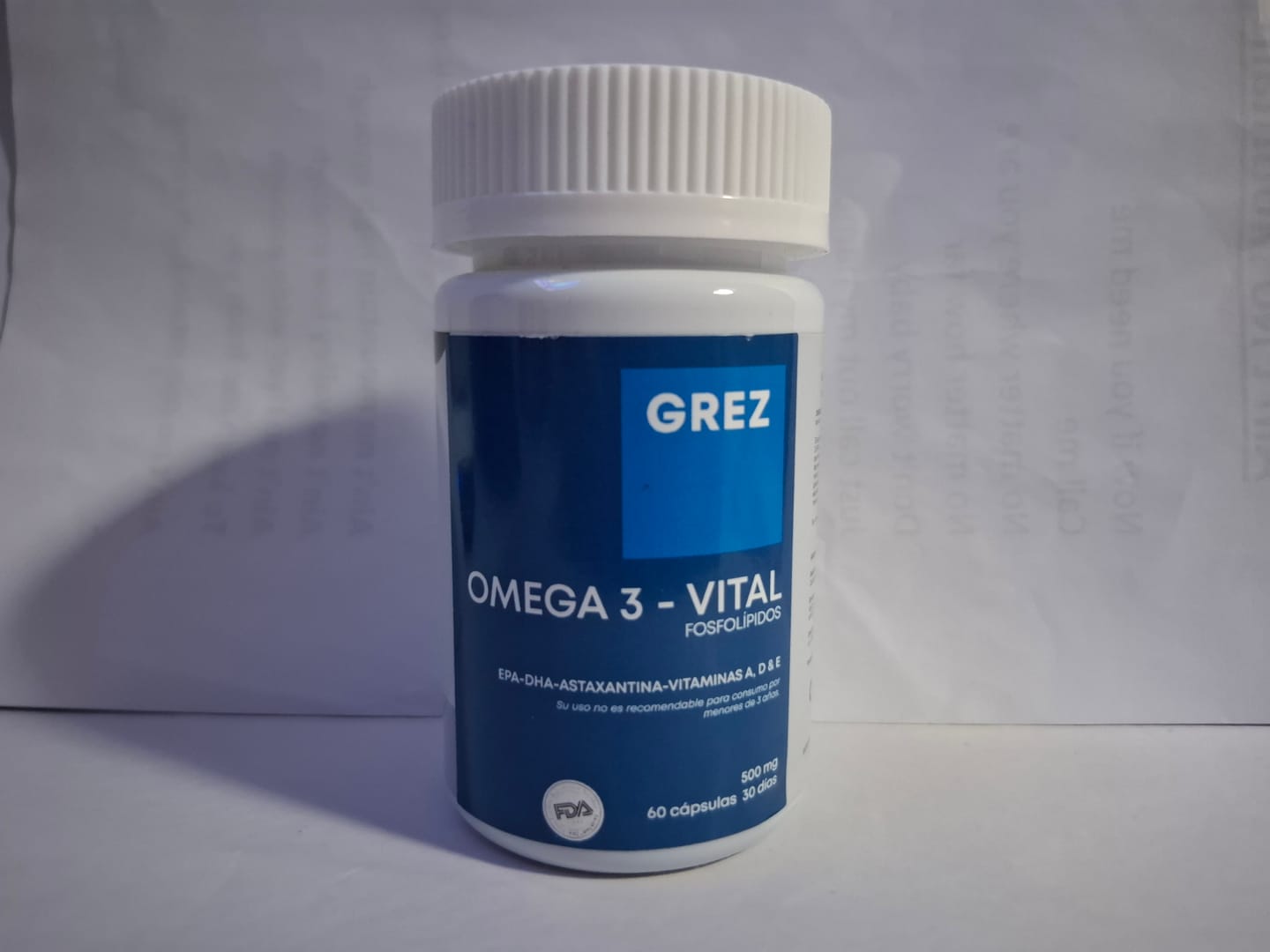Customer photo review of OMEGA3-VITAL - Omega 3 Fosfolípidos