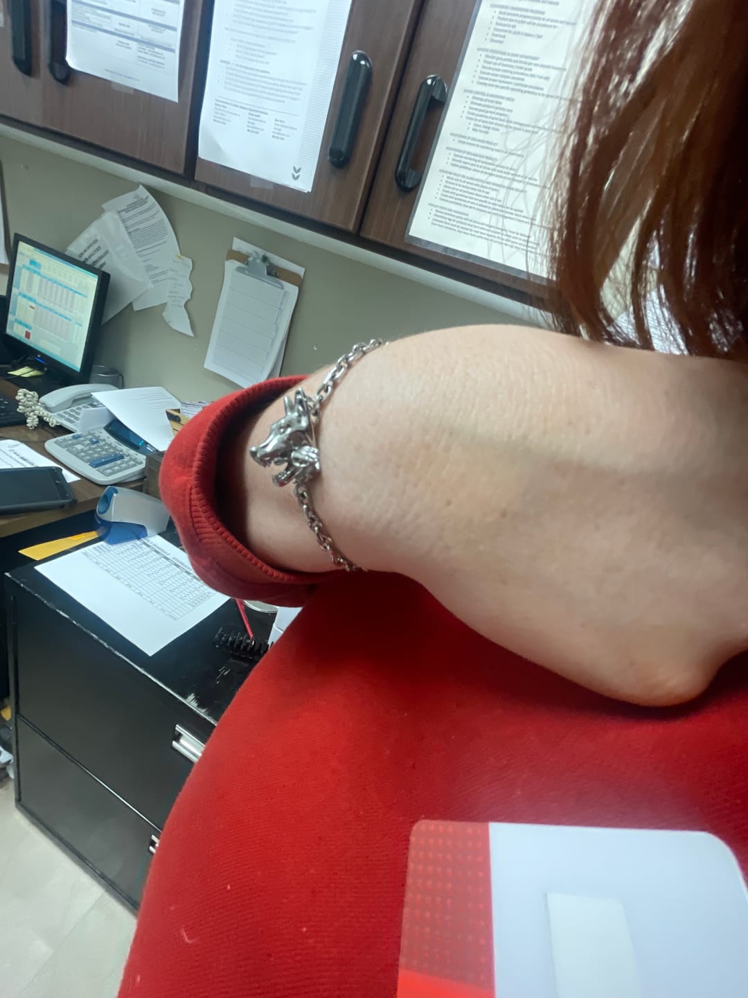 Customer photo review of HELLHOUND BRACELET