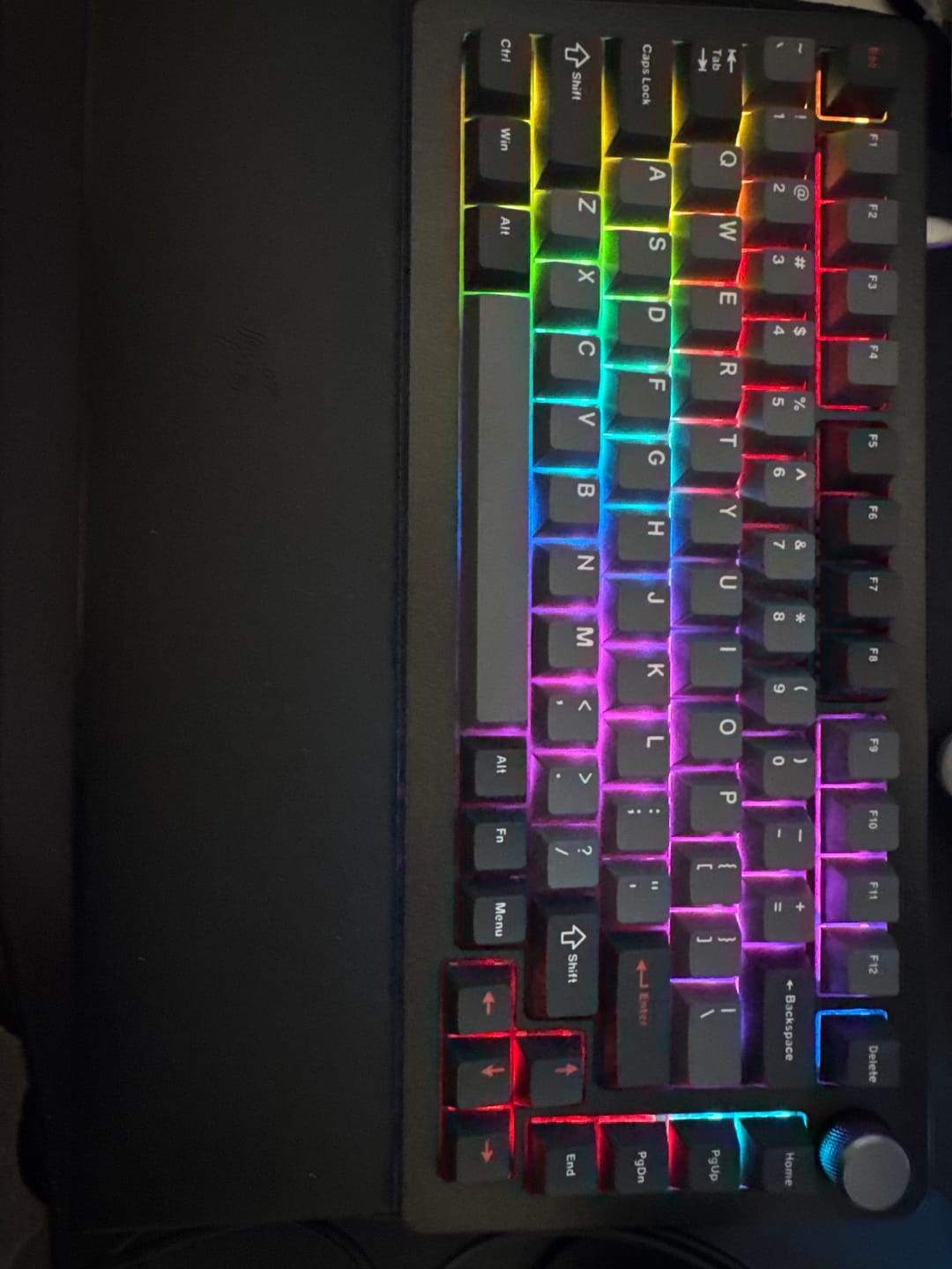 Customer photo review of DrunkDeer A75 Pro Wired Actuation Distance Adjustable Magnetic Switch Keyboard