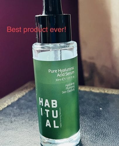 Customer photo review of Hyaluronic Acid Serum 30ml