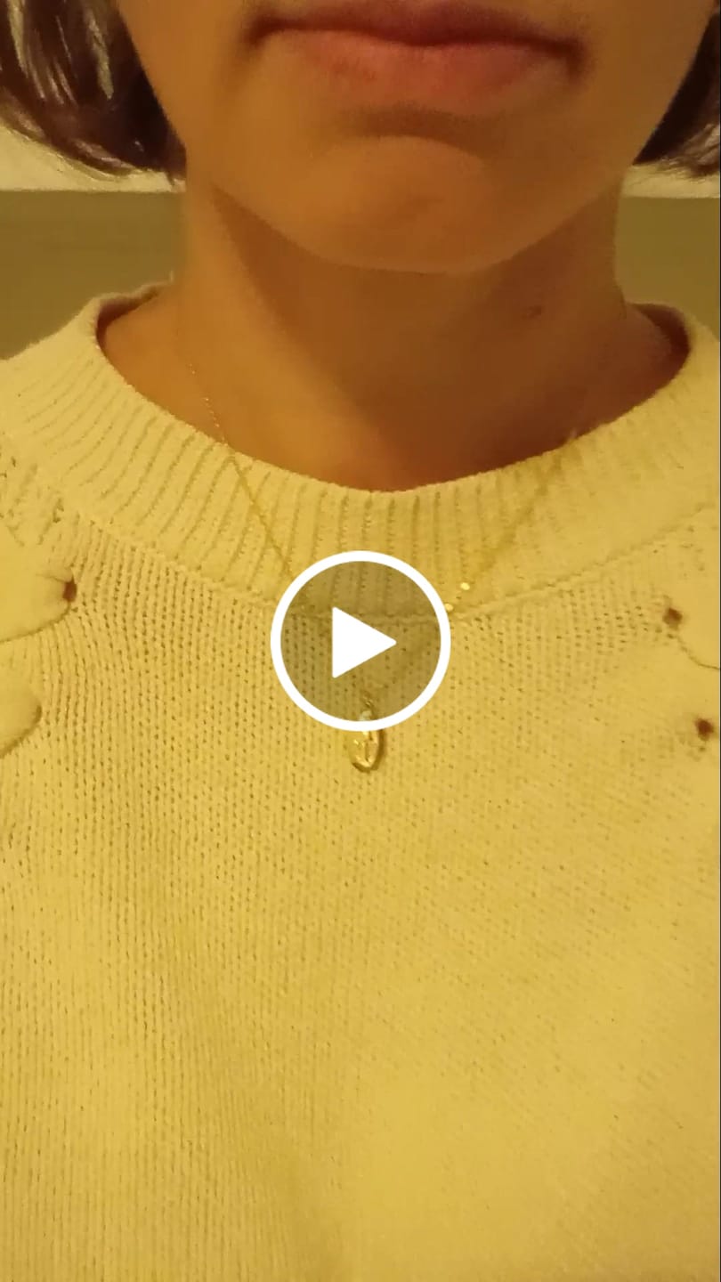 Customer video review of Miraculous Medal Necklace // Gold