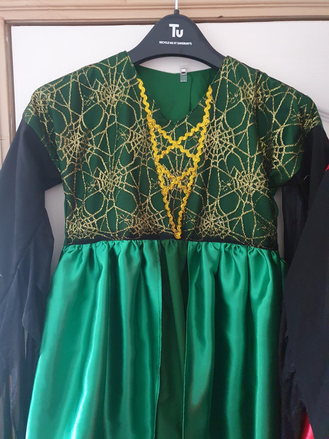 Customer photo review of Spider Web Net Fabric
