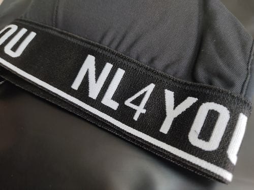 Customer photo review of All Black - Памучен бралет