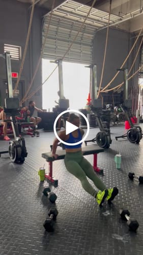 Customer video review of Salty Savage Ladies “FIT Fuck, I’m Tired” Peekaboo Sports Bra | Cocoa Beach Performance