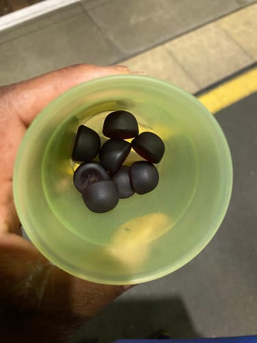 Customer photo review of Mushroom Gummies