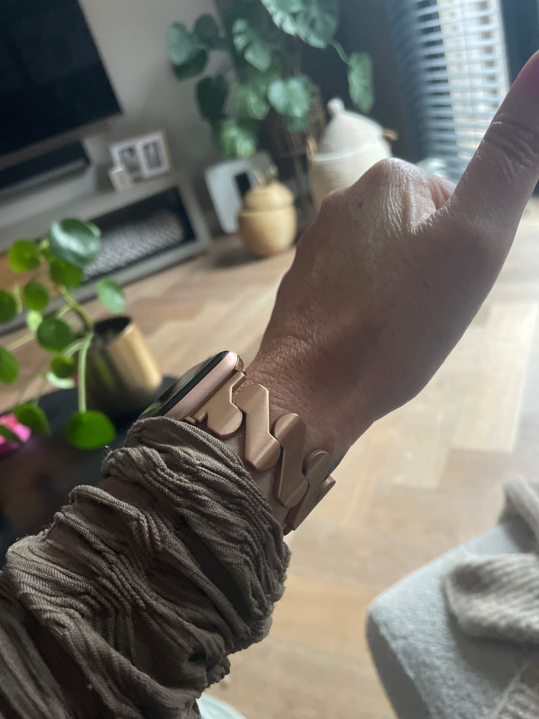 Customer photo review of Electra Stainless Strap