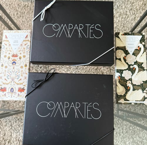 Customer photo review of Creme Brûlée Gourmet Chocolate Bar