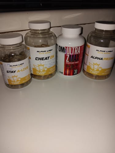 Customer photo review of Alpha Labz - Stay Alive