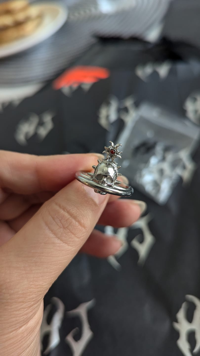 Customer photo review of ORBITUARY RING