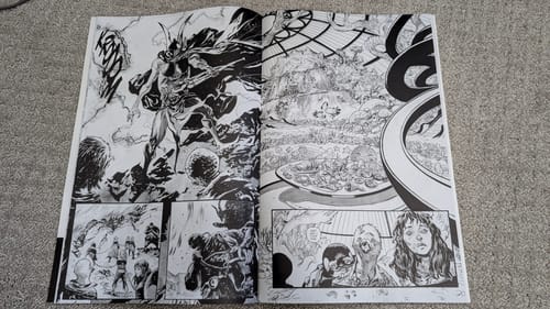 Customer photo review of The Sacrificers: Giant-Sized Artist's Proof Edition (2024) #1