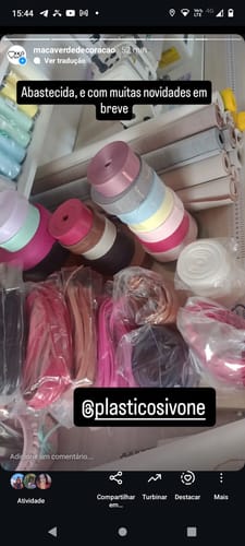 Customer photo review of VIVO 11MM COR CRISTAL PACOTE COM 10 METROS