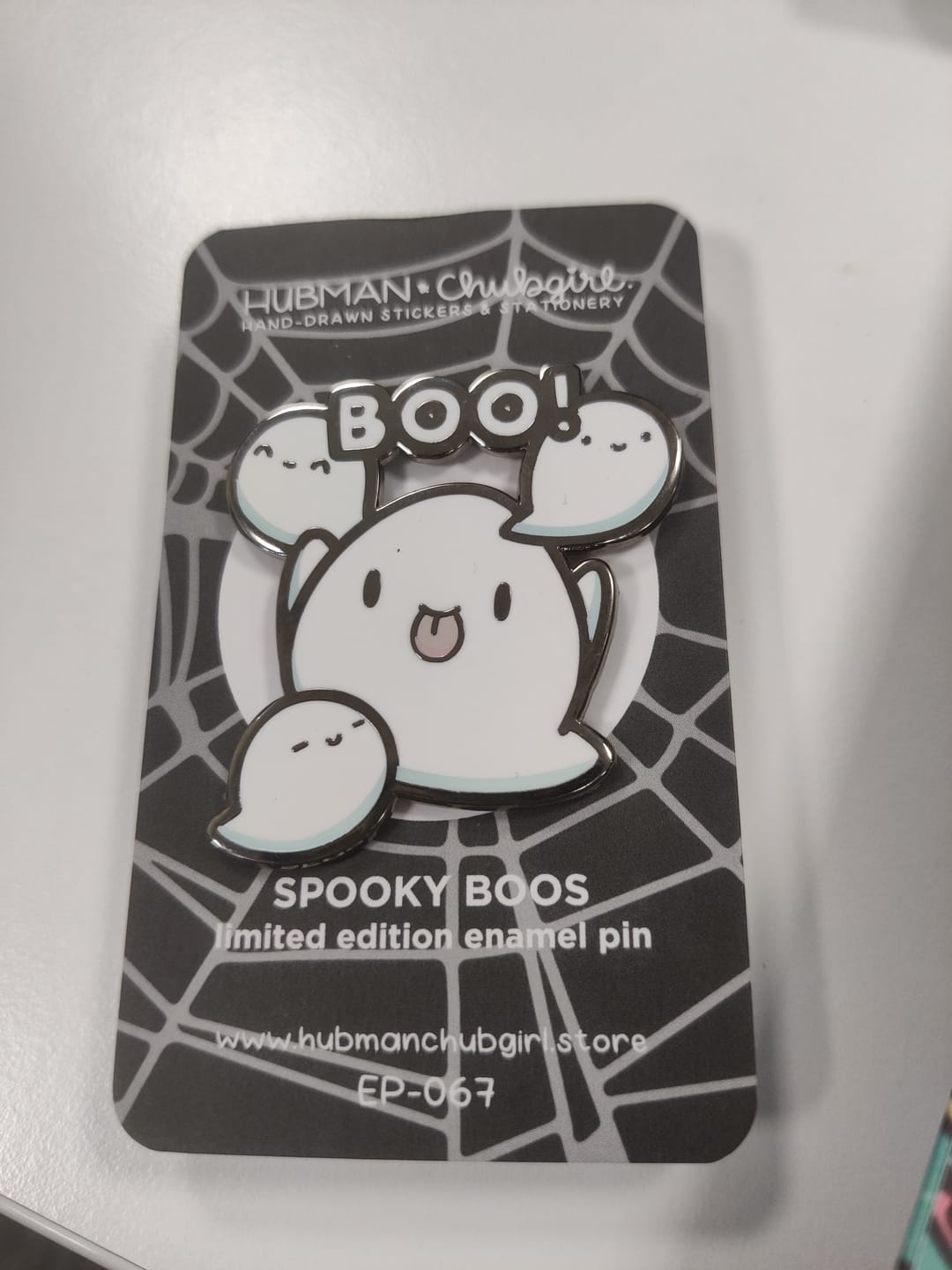 Customer photo review of Spooky Boos Pin